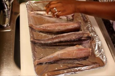 HOW TO MAKE A HEALTHY GRILLED WHITING FISH RECIPE // OBAAPA KITCHEN
