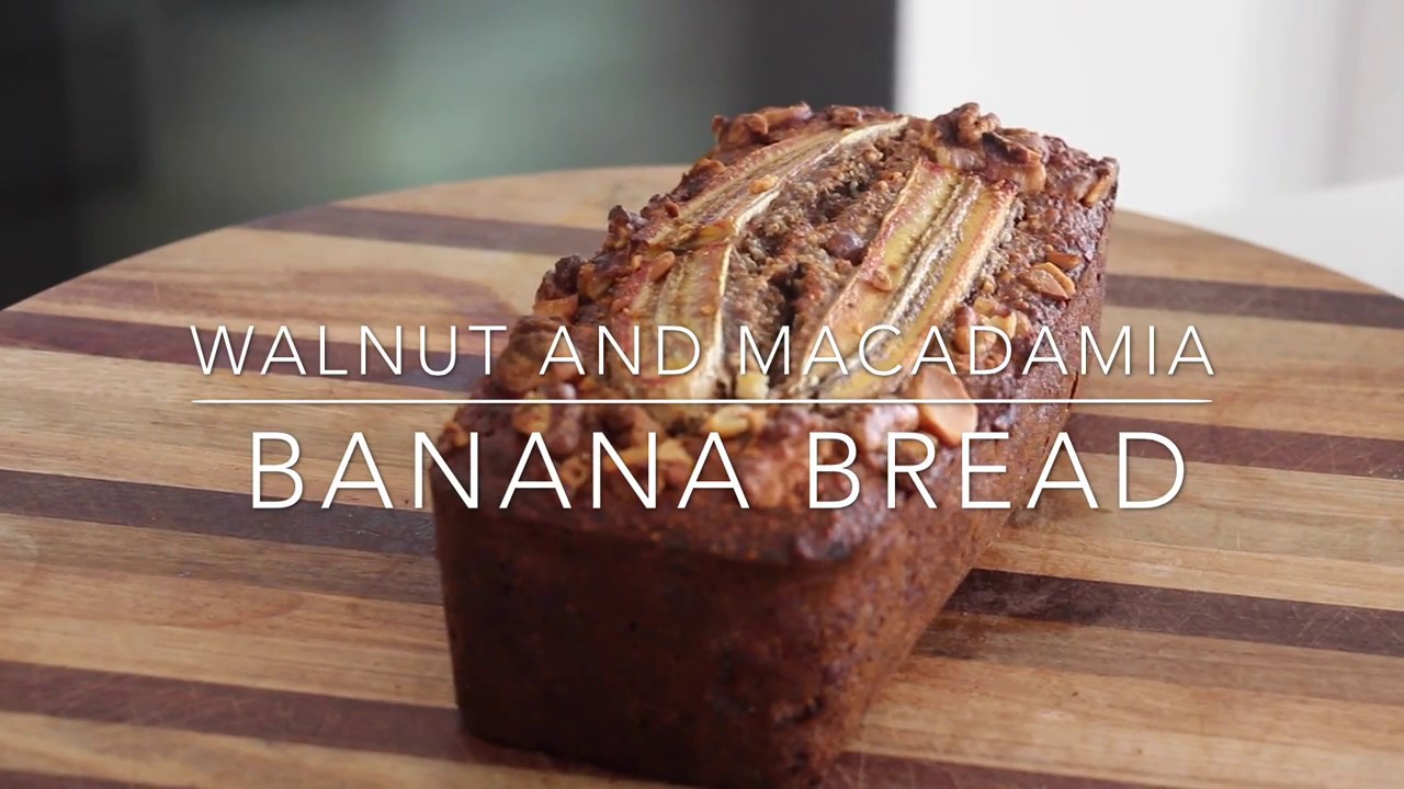 Healthy Snacks- Walnut and Macadamia Banana Bread and Raw Cookie Dough Bites Healthy Snacks- Walnut and Macadamia Banana Bread and Raw Cookie Dough Bites