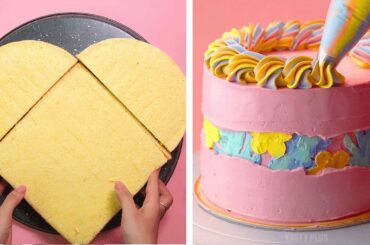 How To Make Easy Cake Decorating | So Yummy Cake Recipes | Most Satisfying Cake Ideas 2019