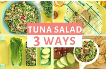 Chopped Tuna Rainbow Salad | Quick & Easy Lunch Ideas for School