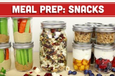 Meal Prep: Healthy Snack Back To School Ideas! Mind Over Munch