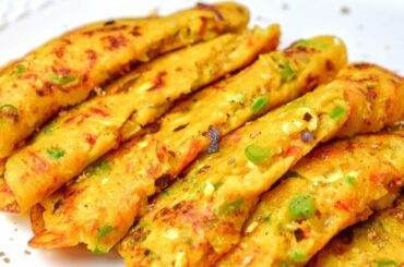 ब्रेड का कम तेल में इतना स्वादिष्ट हेल्दी झटपट नाश्ता Veg bread pancake Healthy breakfast recipe