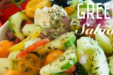 ORIGINAL AND DELICIOUS GREEK SALAD - Keto Recipe Salad ideas - easy and healthy recipe - How to cook
