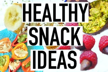 Healthy Snack Ideas For Back To School! DIY Snacks For School 2016!