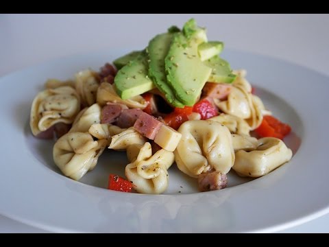 Healthy Tortellini Pasta Salad | Easy Work Lunch Ideas with Olivia Saez Healthy Tortellini Pasta Salad | Easy Work Lunch Ideas with Olivia Saez