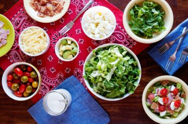 Cobb Salad Bar: Healthy Dinner Idea for Picky Eaters