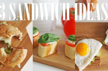 Reb's kitchen: 3 QUICK&HEALTHY SANDWICH IDEAS!