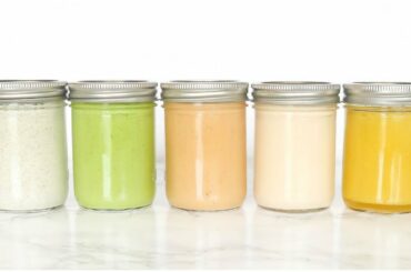 5 Healthy Salad Dressings | vegan paleo recipes