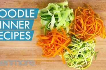 How to Make Zoodles: 3 Zoodle Dinner Ideas | Kenmore