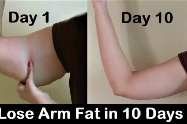 How to Lose Arm Fat - Get rid of Flabby Arms in 1 WEEK, Easy exercise to reduce arm fat