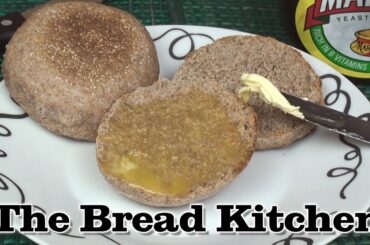 Wholewheat English Muffins Recipe in The Bread Kitchen