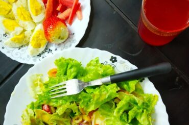 Healthy Salad Recipe for lunch or dinner| weight loss recipe| loose weight easily| Salad recipes|