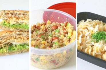 Healthy & Easy Lunches // For School Or Work