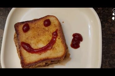 Bread Omelette Sandwich - Street style taste at home - tasty and easy breakfast/evening snack