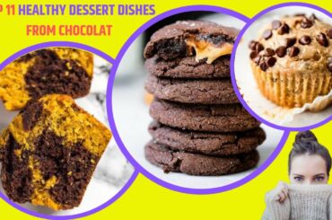 TOP 11 HEALTHY CHOCOLAT DESSERT DISHES RECIPES FOR REDUCE BODY FAT / Healthy recipes easy/ BODYTV#1
