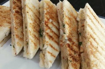 Grilled Potato Sandwich Recipe | Breakfast Sandwich | Potato Snacks Recipes | Tasty Food Recipes