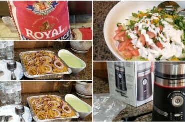 Mutton Pulao Rice Recipe ll Salads ll Weekend Routine ll Pakistani American Mom