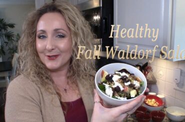 Healthy Fall Waldorf Salad