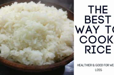 Boiled Rice | Healthy & Good for Weight Loss | Starch Free Rice | SautewithLove