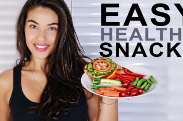 Quick & Easy, Healthy Snack Ideas | Vegan Snacks | Eman