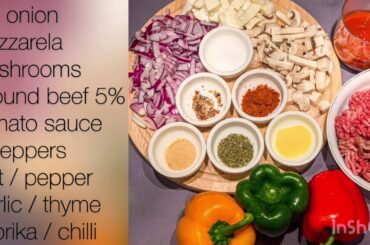 🎃👻 HALLOWEEN STUFFED PEPPERS 👻🎃/healthy and easy meal low carb dinner / kid recipe