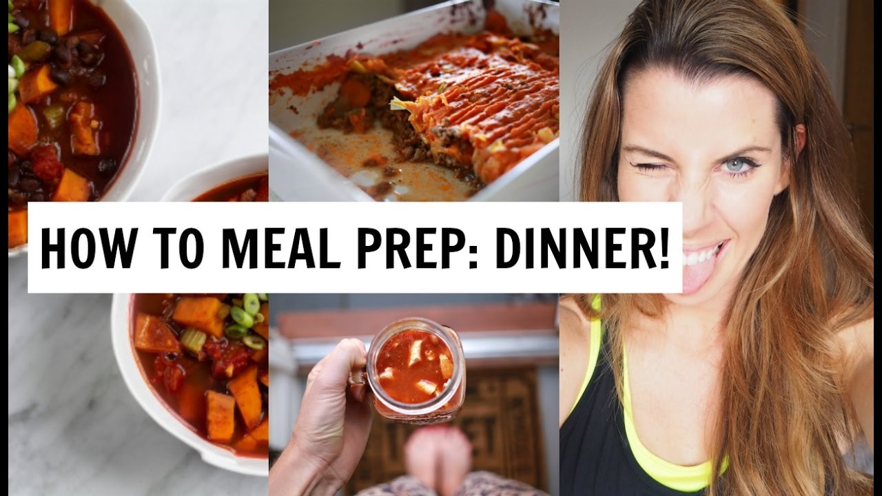 HOW TO MEAL PREP | 3 HEALTHY VEGAN & MEAT DINNER IDEAS! HOW TO MEAL PREP | 3 HEALTHY VEGAN & MEAT DINNER IDEAS!