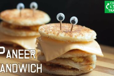 Paneer Sandwich | Cottage Cheese Sandwich | healthy kids snacks | cottage cheese breakfast |