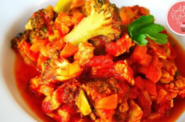 Healthy Dinner: Turkey Stew Recipe - Овощное рагу с индейкой