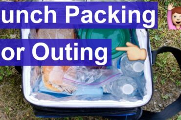 Healthy Lunch Ideas - How to Pack Lunch for Beach