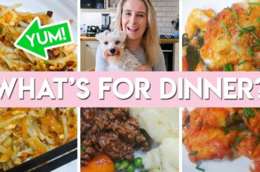 WHAT'S FOR DINNER? | 4 EASY 30 MINUTE MEAL IDEAS | Low FODMAP + Gluten free