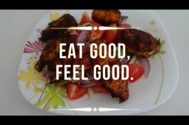 Fried Fish with Salad/Healthy food/Easy Lunch Ideas