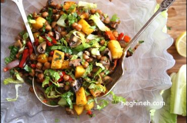 Roasted Pumpkin Salad Recipe - Perfect Salad Ideas - Heghineh Cooking Show