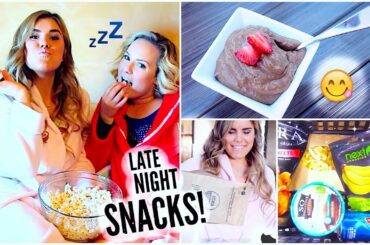 Healthy Late Night Snack Ideas!