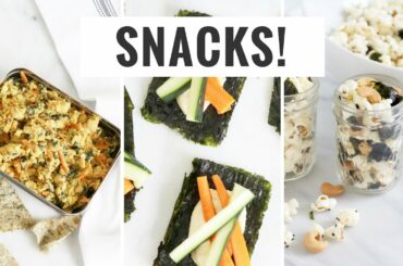 3 Easy + Healthy Snack Ideas For Busy + On The Go! Healthy Grocery Girl