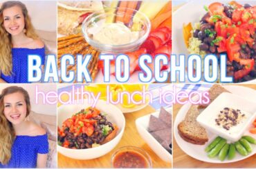 Back to School Healthy Lunch Ideas that aren't Boring! (Vegetarian)