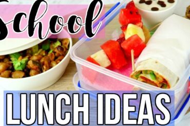 SCHOOL LUNCH IDEAS | Easy, Simple & Healthy Lunches | Aussie Girls Back 2 School Guide