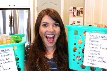 EASY HEALTHY KIDS SCHOOL SNACK IDEAS | STAY AT HOME MOM