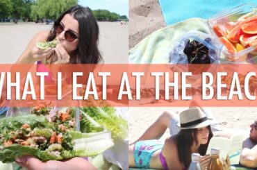 What I Eat In a Day at the BEACH | EASY & Healthy Meals