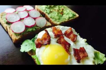 Healthy Breakfast recipe I Avocado Toast I 3 Ways