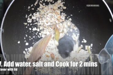 Healthy Oats 2 mins Recipe | Oats Upma | Weight Loss Recipes