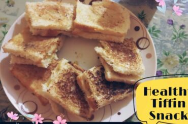 Quick Healthy And Easy Tiffin Snack For Kids| Mashed Potato Sandwich |Moonlight Bliss