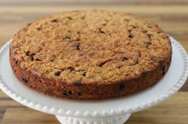 Healthy Banana Oatmeal Cake Recipe