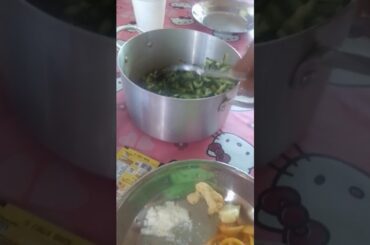 Cooking a healthy foods ampalaya!