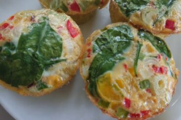 Easy Egg Muffin | Vegetable Omelette Muffin Recipe | Easy Breakfast Recipe | Snacks Recipe