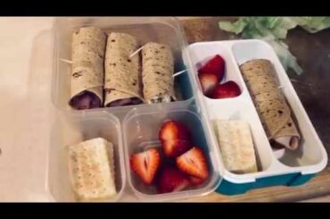 EASY TURKEY & HAM SANDWICH ROLL FOR KIDS TO MAKE IN THE MORNING | HOME LUNCH IDEA FOR SCHOOL DAYS