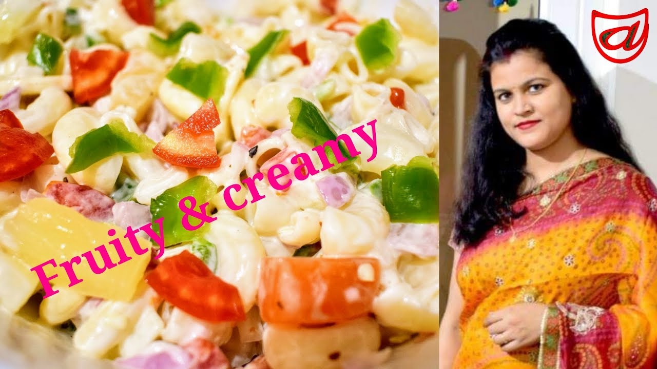 Fruity and Creamy Macaroni Salad Recipe in Hindi | Quick and Delicious Breakfast Idea Fruity and Creamy Macaroni Salad Recipe in Hindi | Quick and Delicious Breakfast Idea
