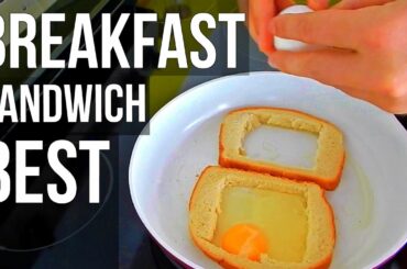 BEST BREAKFAST SANDWICH (How T Make, Easy Recipe)