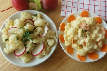 2 CAULIFLOWER SALADS