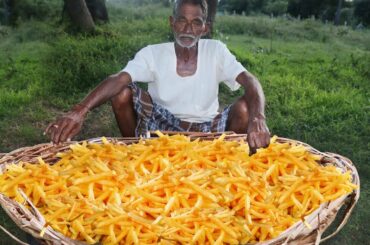 French Fries Recipe | Crispy French Fries Recipe Cooking by our grandpa for Orphan kids