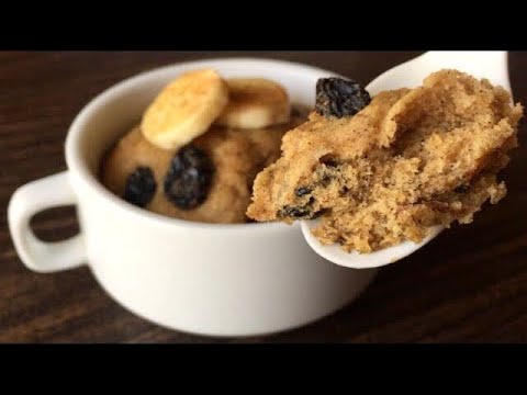 Microwave Banana Cake | Easy & Healthy Mug Cake Recipe | Em's Kitchen Microwave Banana Cake | Easy & Healthy Mug Cake Recipe | Em's Kitchen